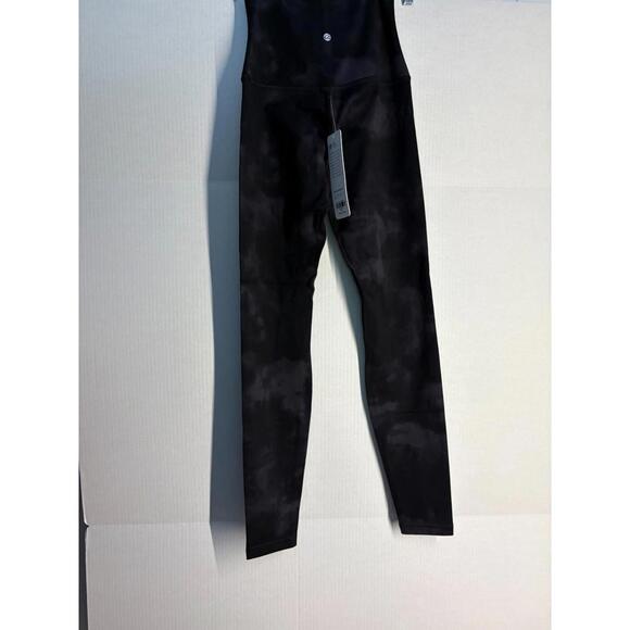 104) Crz Yoga Black Cloud design full length legging - Picture 4 of 7